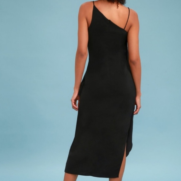 KEEPSAKE the Label No Love Black Midi Dress Size XL NWT - Picture 9 of 14